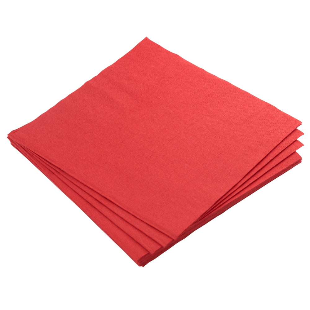 Case of 72 - 50 ct. 2-ply Luncheon Napkin - Red