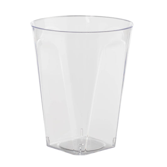 7 Oz. Clear Square Bottom Tumblers - 20 Ct.