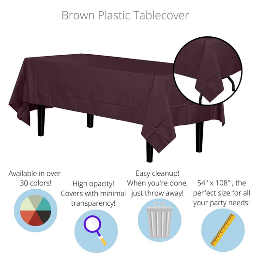 Brown Table Cover