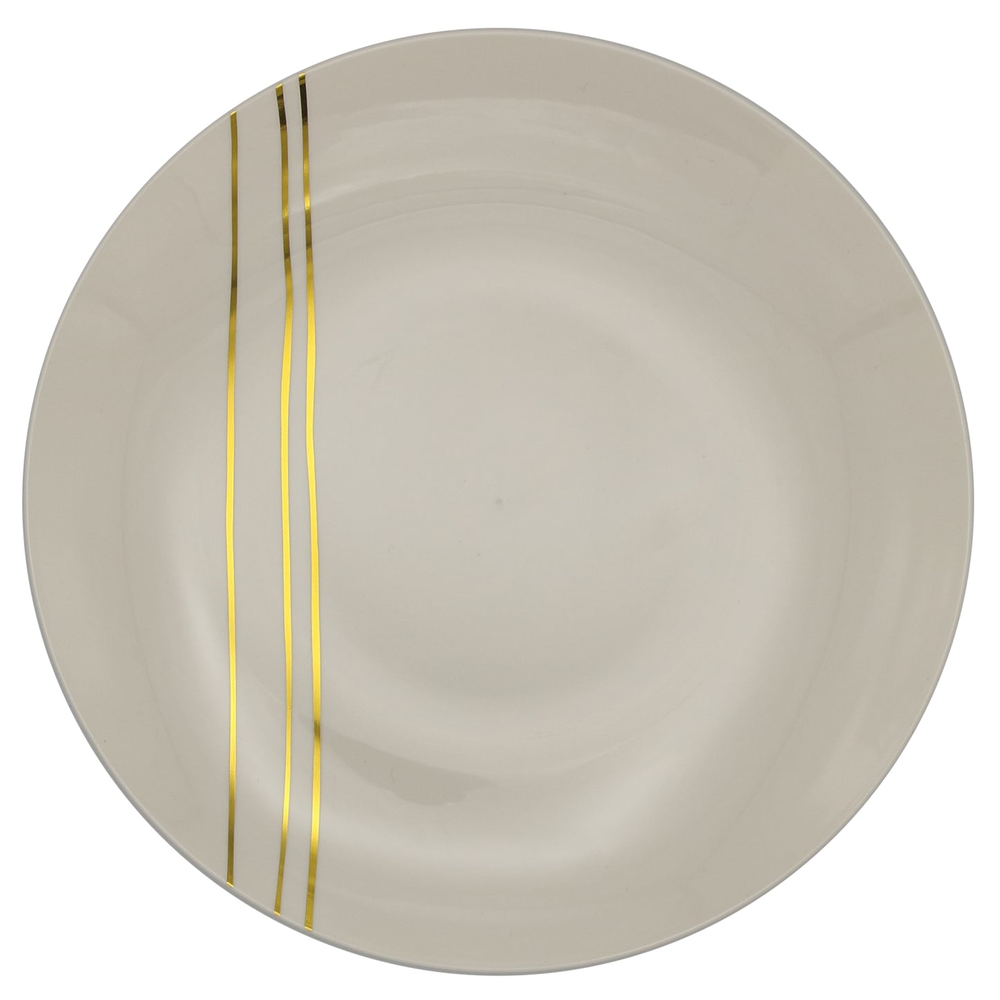 8" Motif Design Plastic Plates (10)