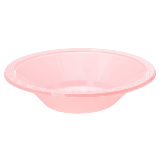 Case of 36 - 12 oz. Plastic Bowls 8 ct. - Pink