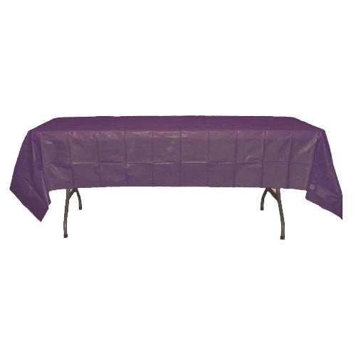 Plum Table Cover 54" X 108" Case Of 96