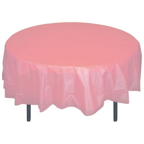 Round Pink Table Cover