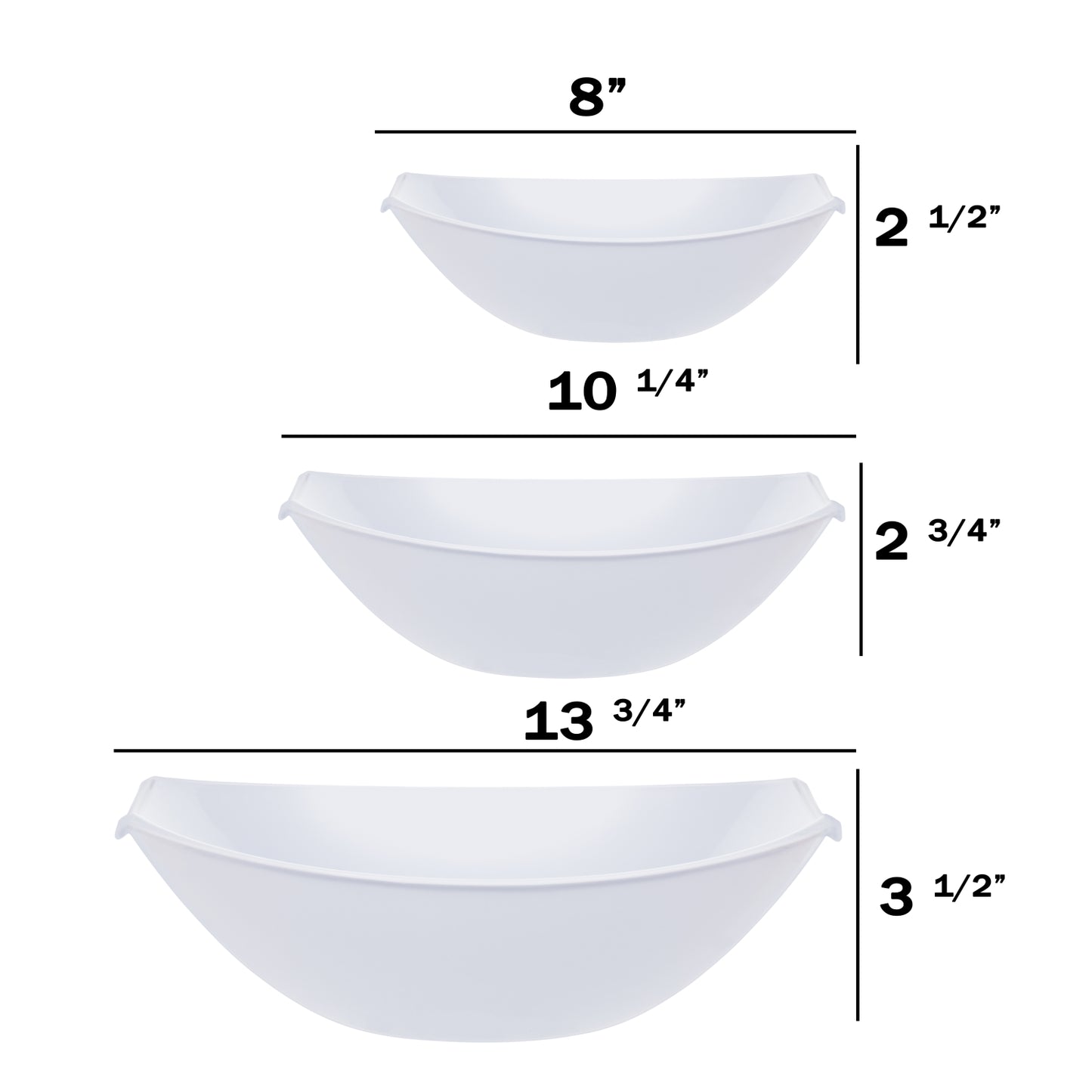 112oz Stadium Bowl  - white