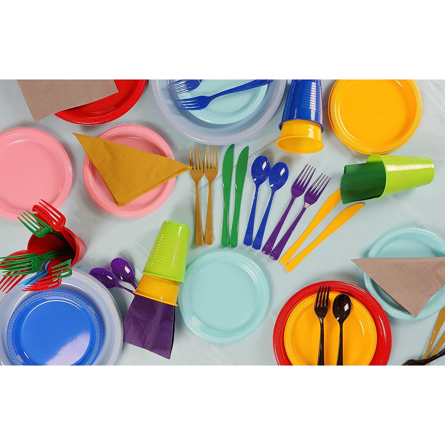 12 Oz. Clear Plastic Cups - 50 Ct.
