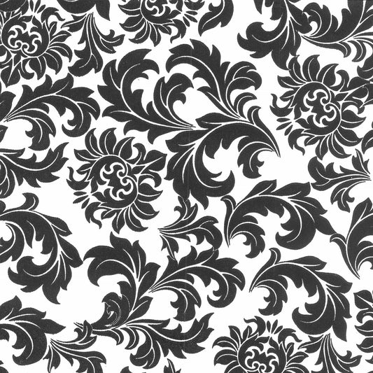 Classic Black Printed Paper Napkins - 20 Ct. (1440)