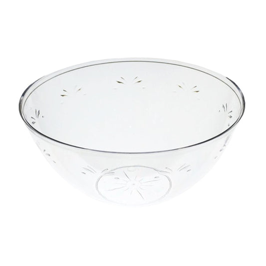 8"" Round Clear Salad Bowl (50)