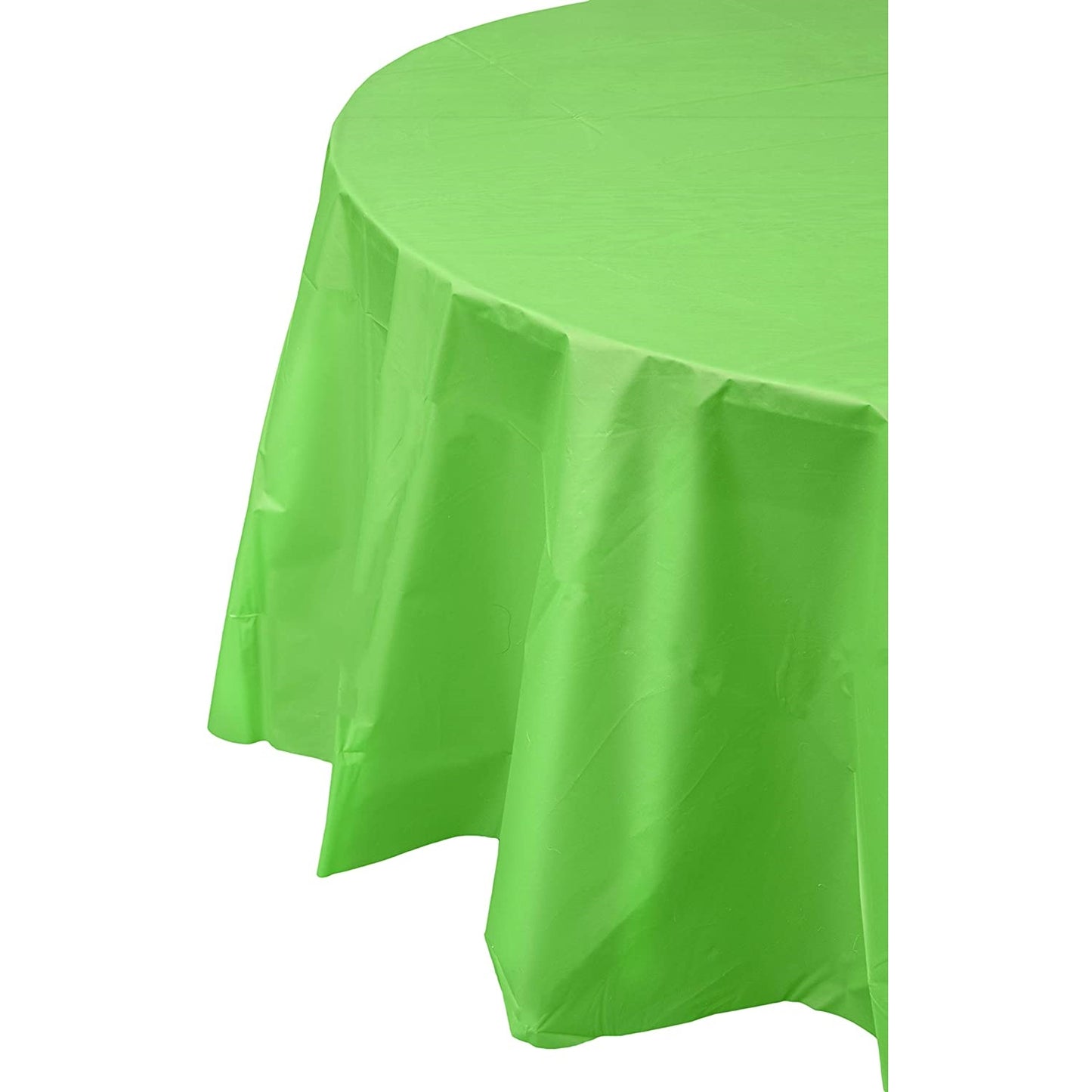 Premium Round Lime Green Table Cover