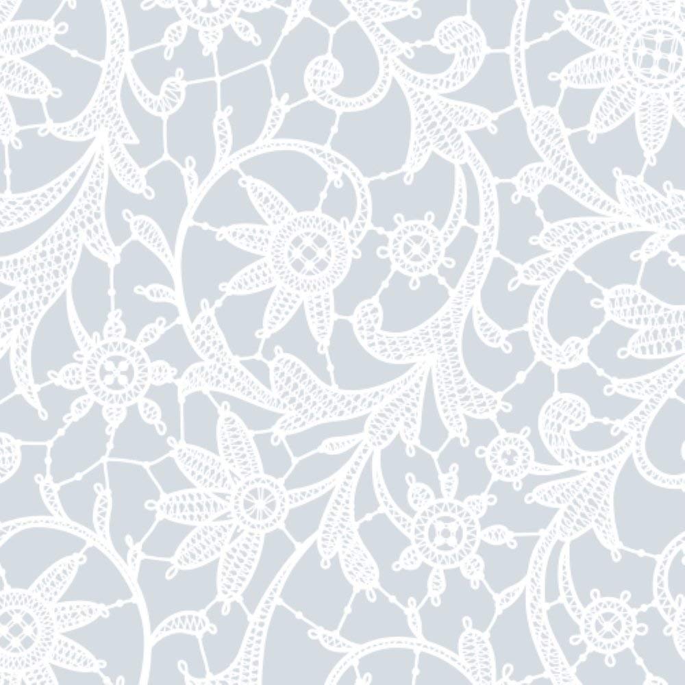 Round White Lace Table Cover