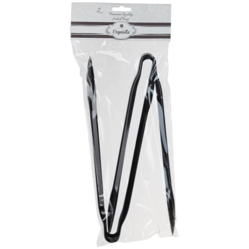 Case of 24 - Black Salad Tong 2 count