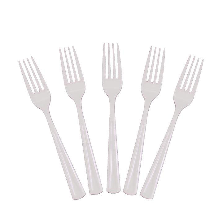 Heavy Duty Clear Plastic Forks - 50 Ct.