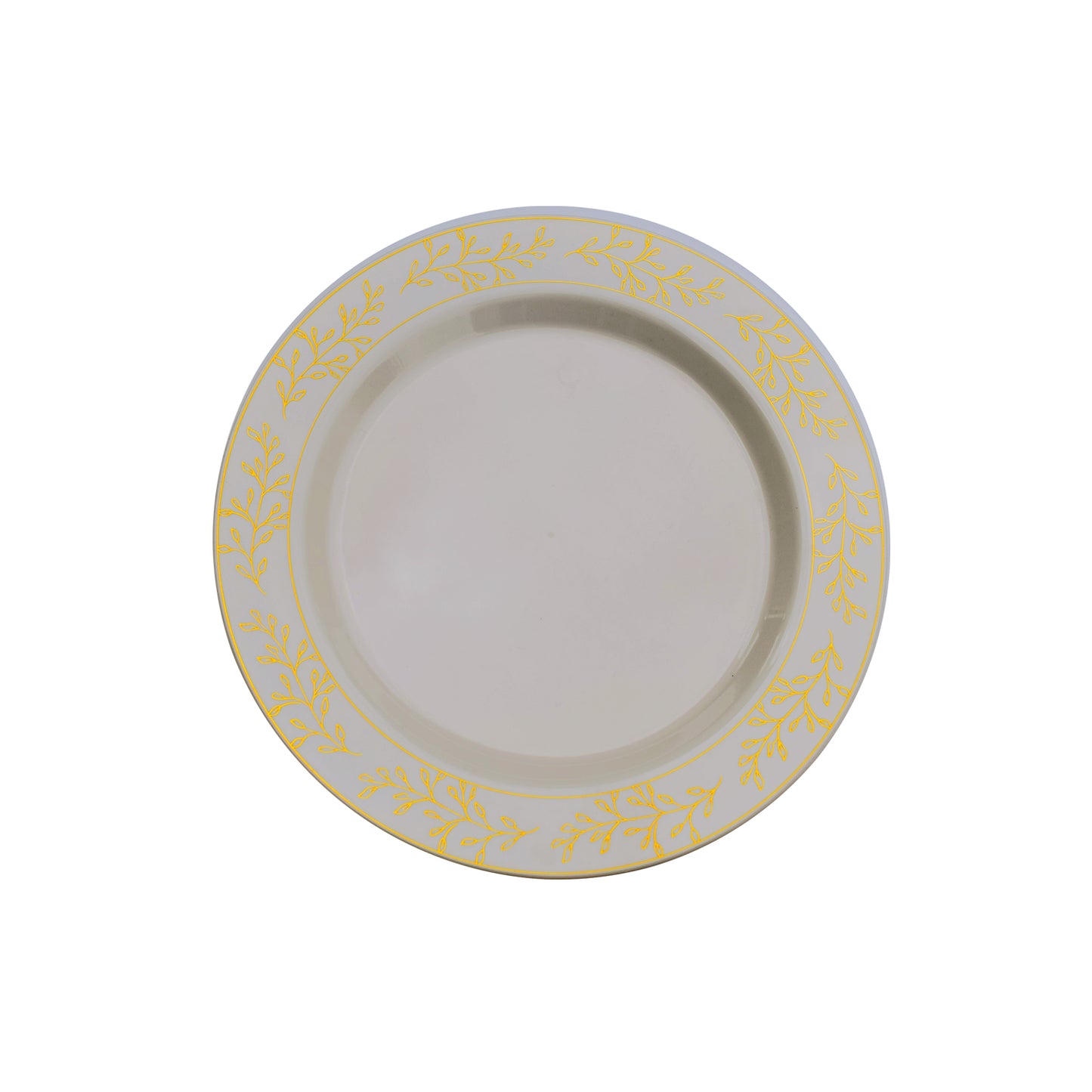 Case of 12 - 7.5" Gold Leaf Premium Plates - 10 ct.