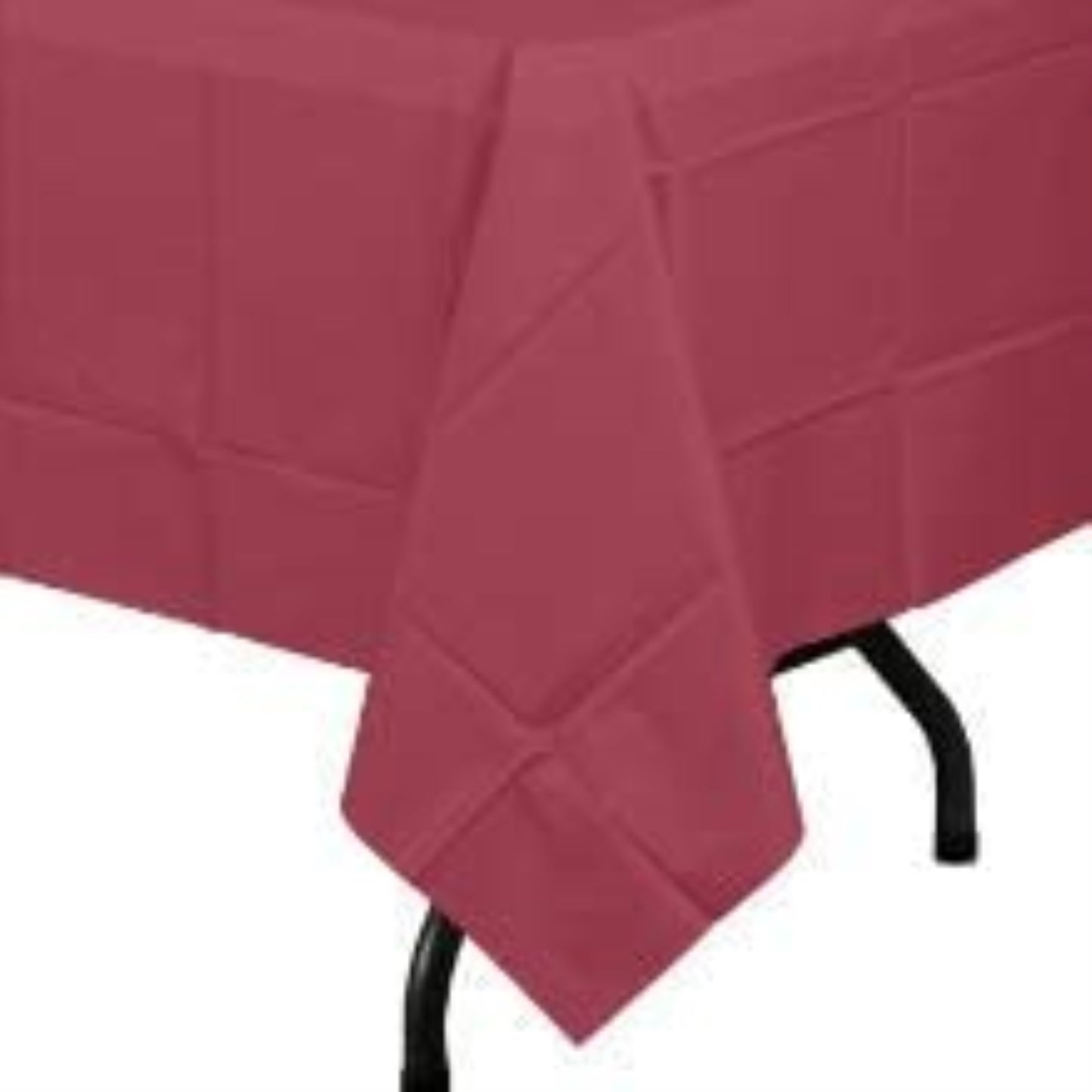 Premium Burgundy Table Cover