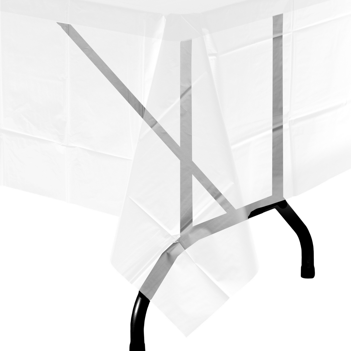 Case of 48 - 54" x 108" Rectangle - Clear
