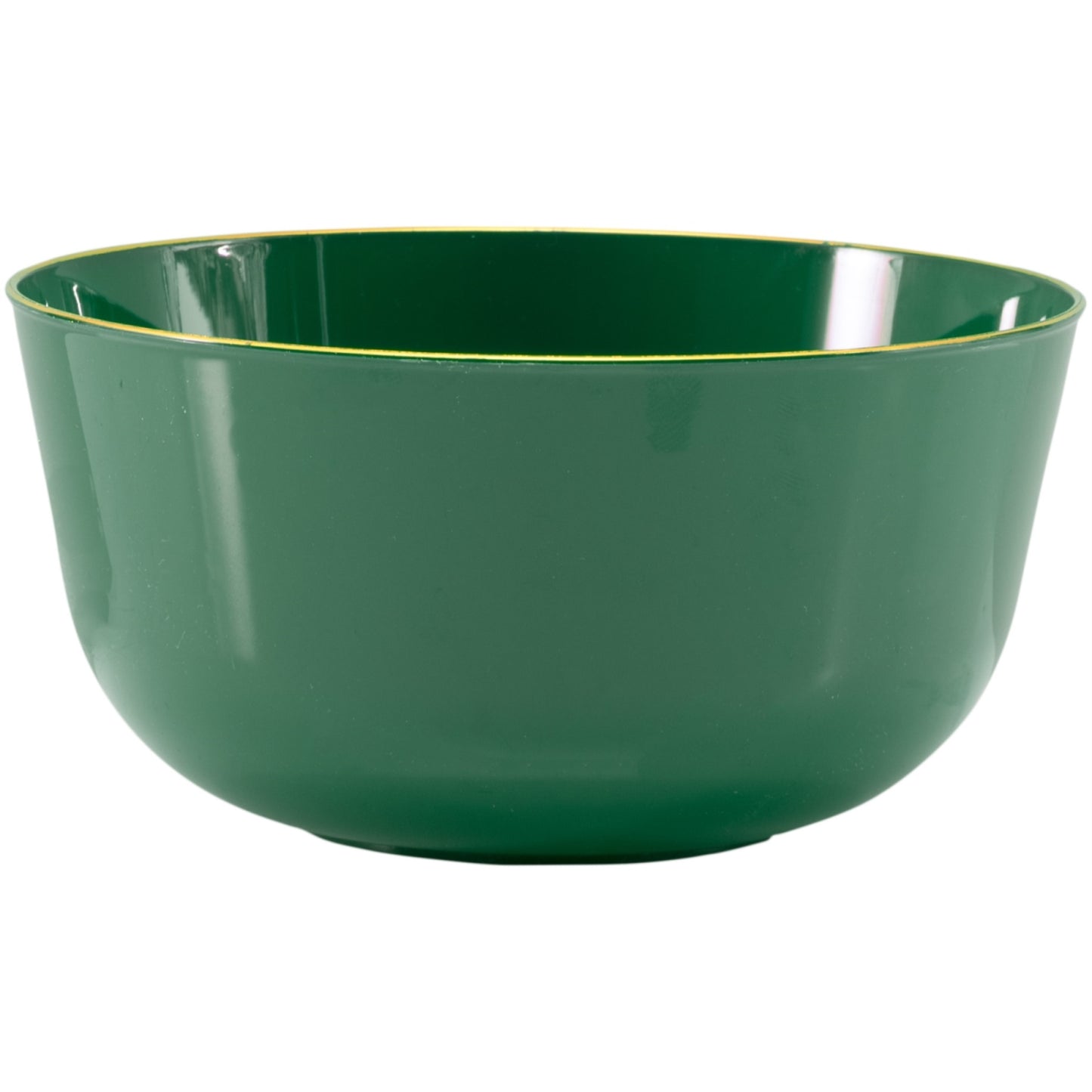 Classic Green Design Plastic Bowls - 10 Ct.