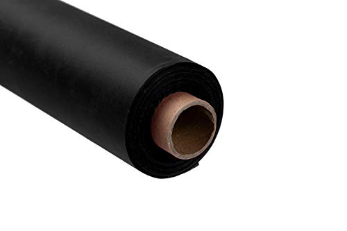Premium Quality Plastic Table Cover Banquet Rolls 40" X 300' (Black)