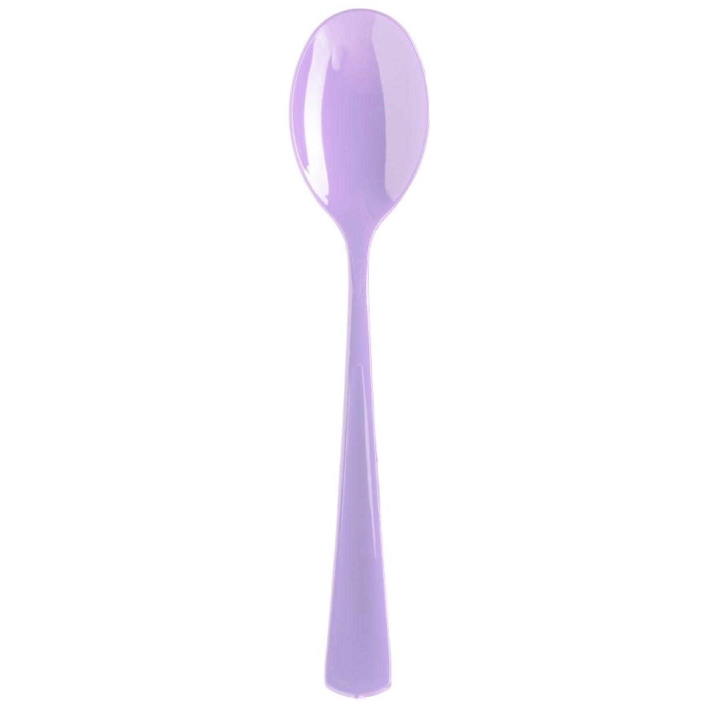 Heavy Duty Lavender Plastic Spoons - 50 ct.