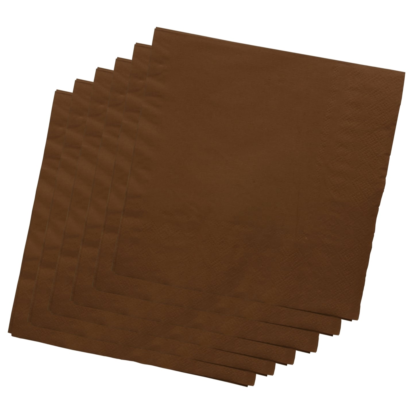 Case of 72 - 50 ct. 2-ply Luncheon Napkin - Brown