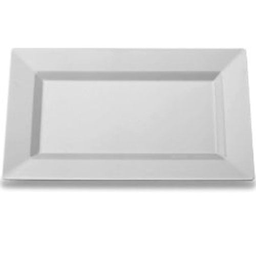 12.75 In. Clear Rectangular Plates - 10 Ct.