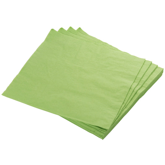 Lime Green Luncheon Napkins - 50 Ct.