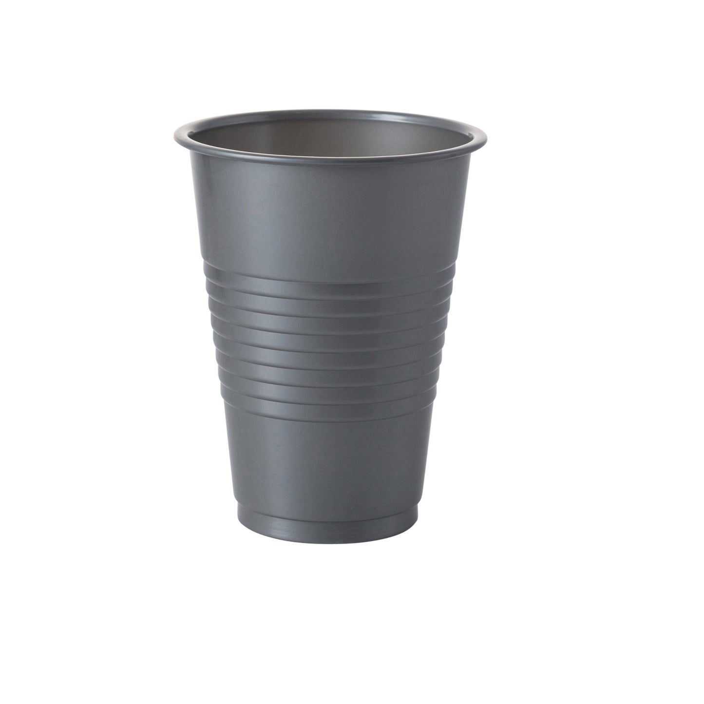 Case of 36 - 12 oz. Plastic Cups 16 ct. - Silver