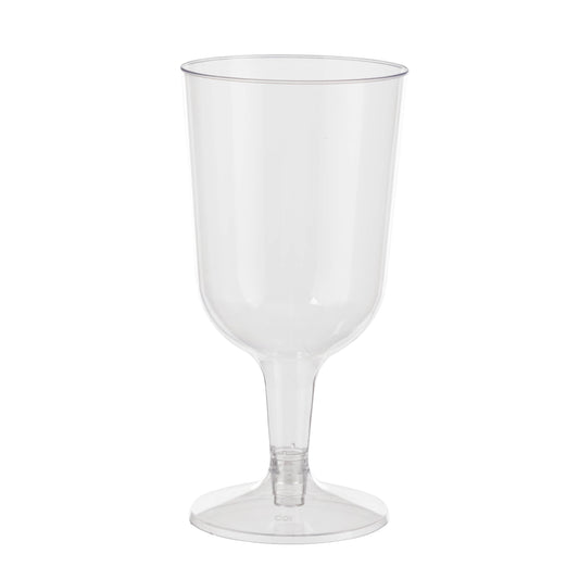 Case of 36 - 6 oz. Plastic wine cup - 5 count