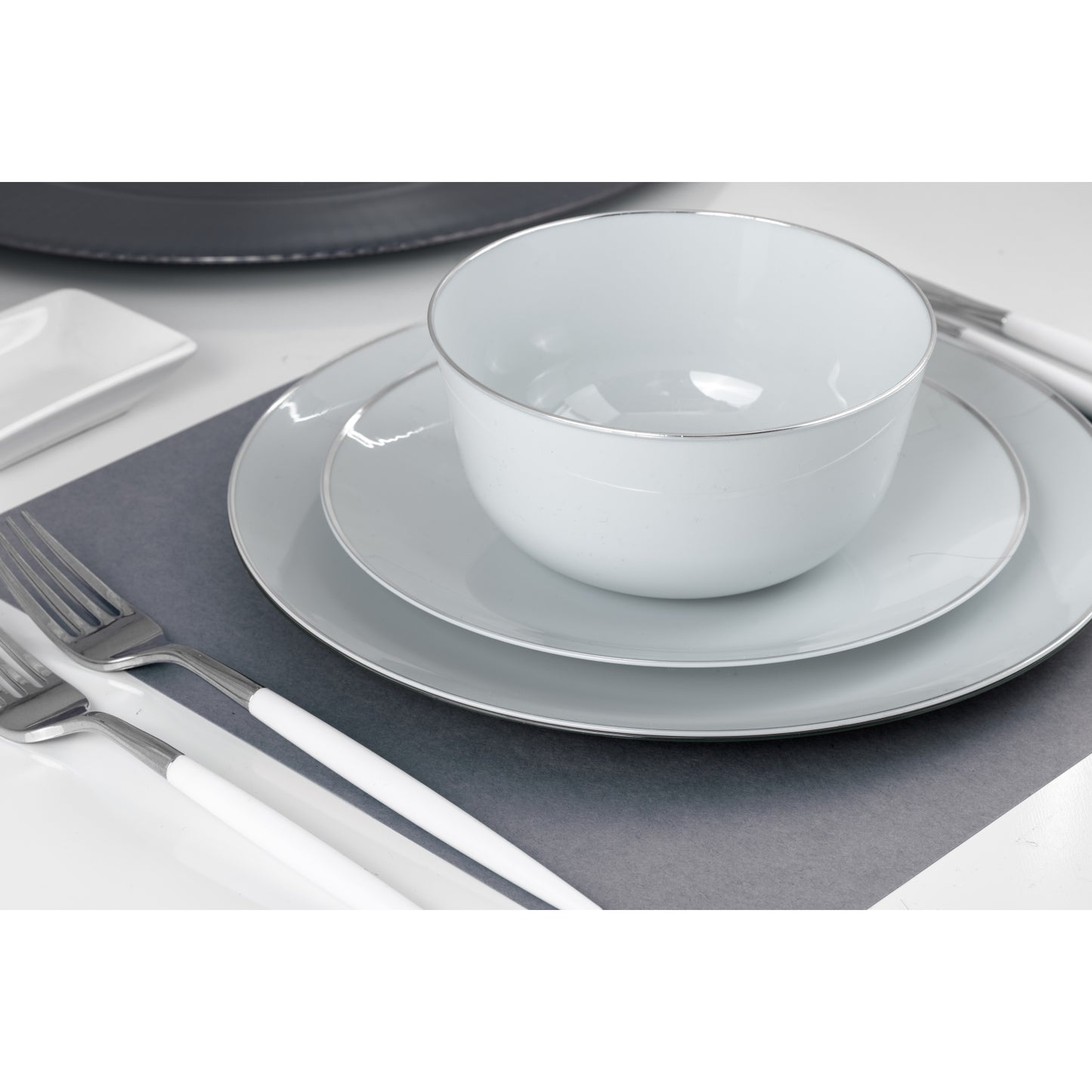 8" Classic Sage  Design Plates (10)