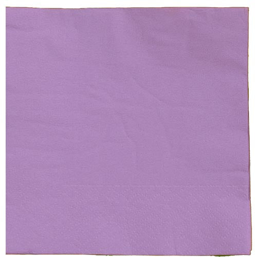 Lavender Beverage Napkins - 50 Ct.