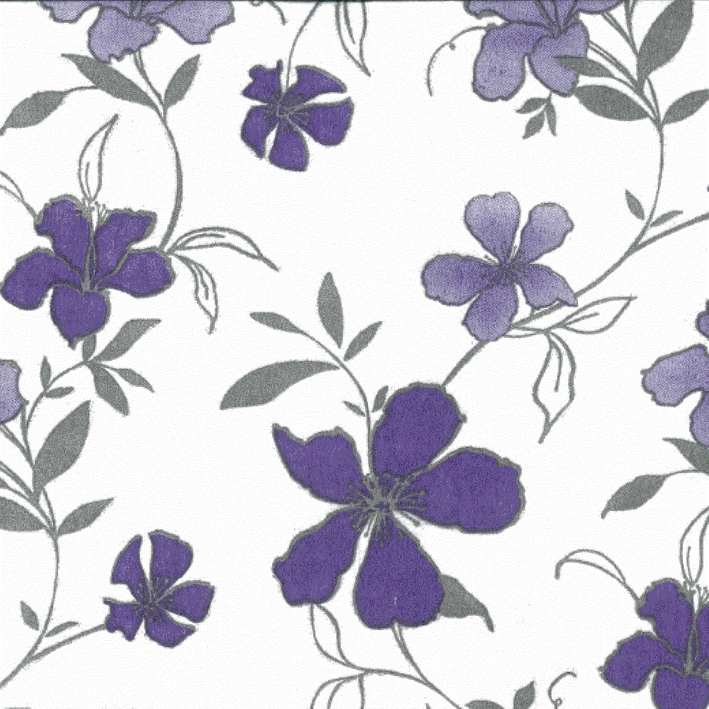 Lilac Flowers Printed Paper Napkins - 20 Ct. (1440)