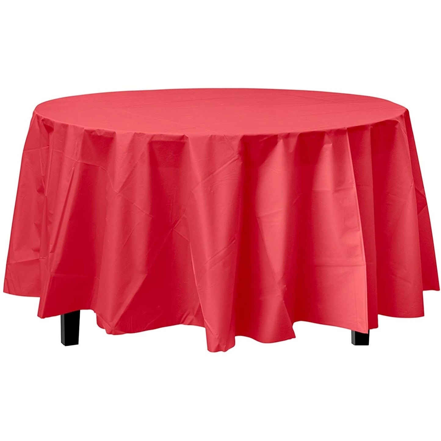 Premium Round Red Table Cover