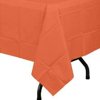 Exquisite Premium Quality Plastic Table Cover Banquet Roll, 40 in X 100 ft - Orange