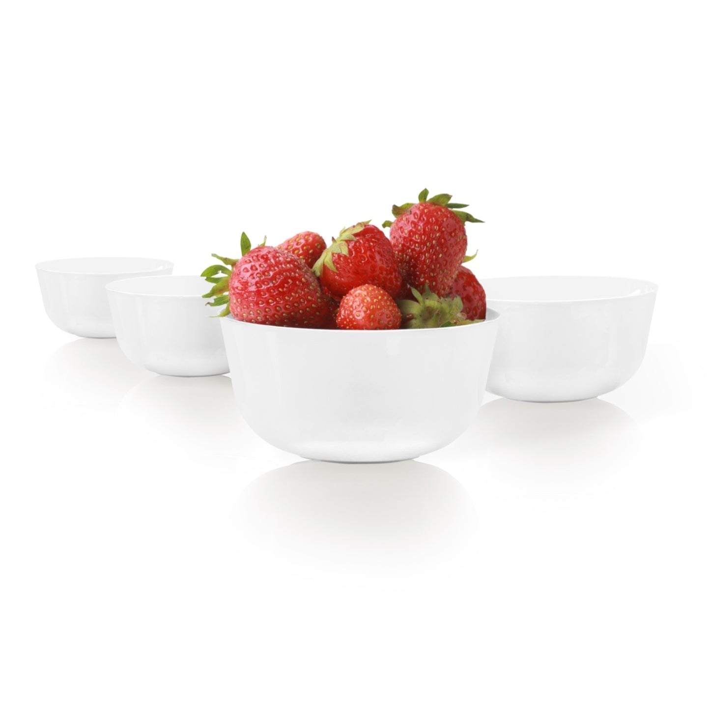 Trend White Plastic Bowls - 10 Ct.