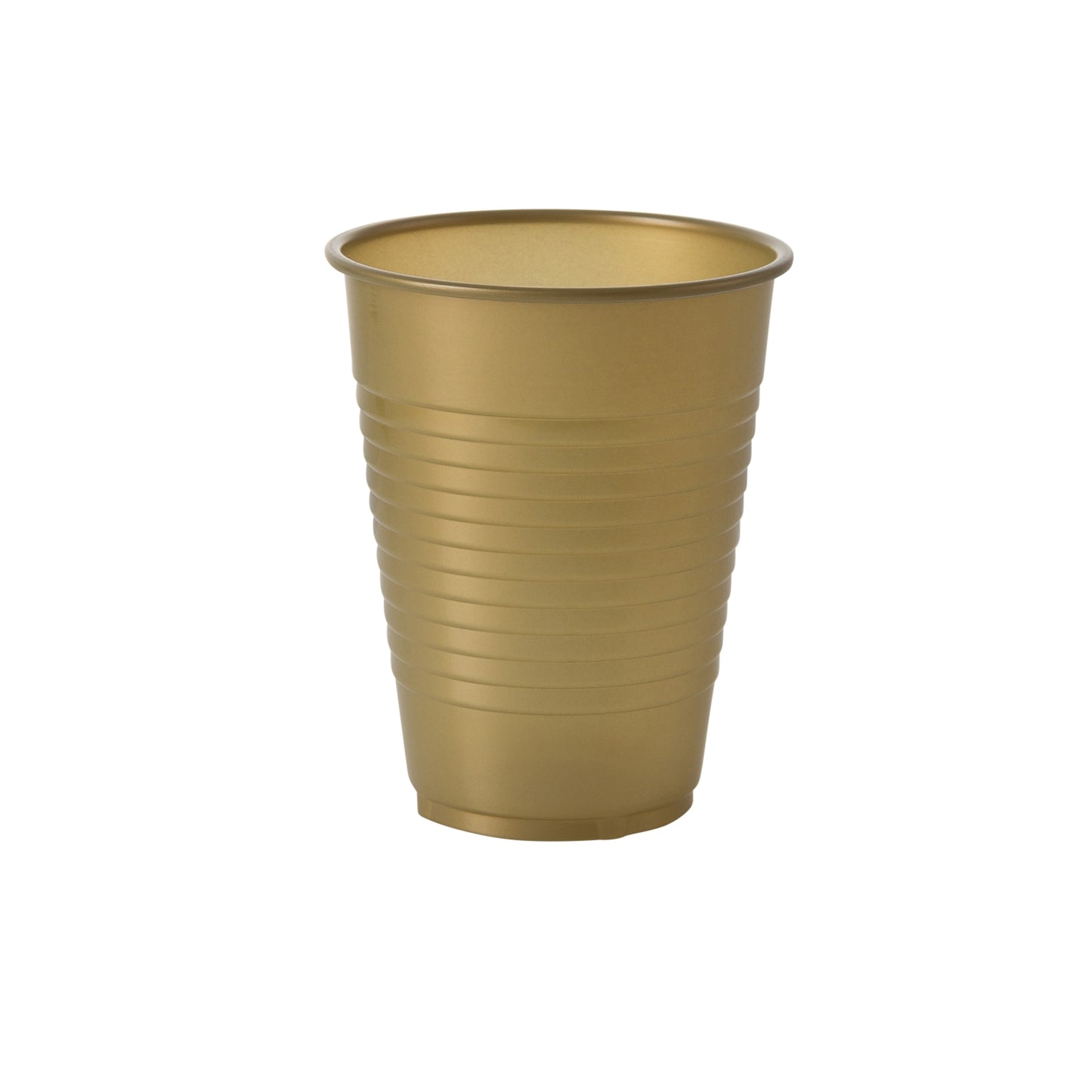 Case of 36 - 12 oz. Plastic Cups 16 ct. - Gold