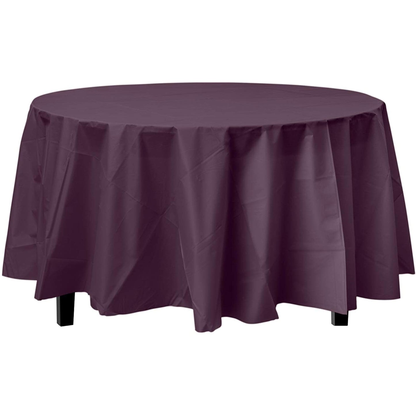 Premium Round Plum Table Cover
