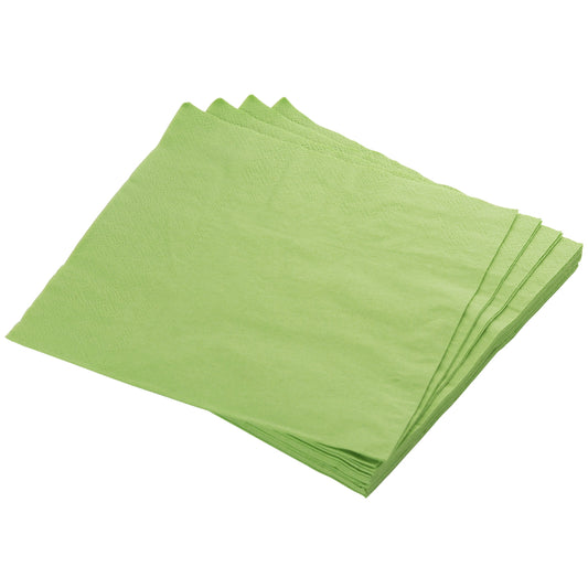 Case of 72 - 20 ct. 2-ply Luncheon Napkins - Lime Green