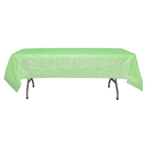 Mint Plastic Table Cover 54" X 108" Case Of 96