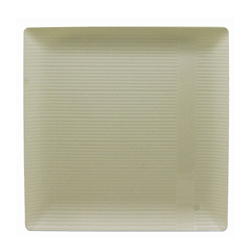 9 In. Ivory Zen Design Plates - 10 Ct.
