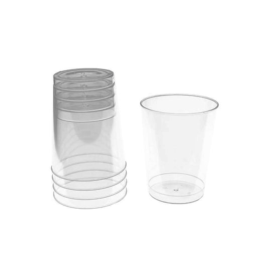 Case of 50 - 1oz Clear Shot Glass - 50 ct.