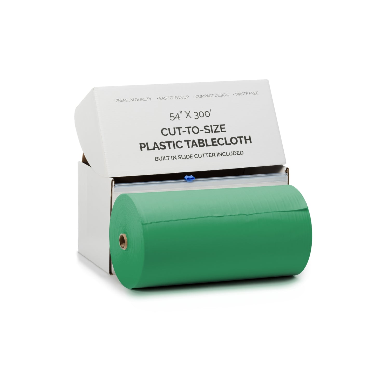 54" X 300' Select A Size Table Cover - Emerald Green