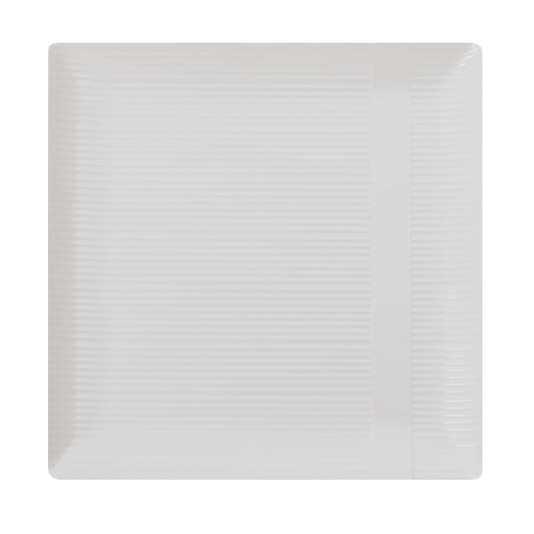 9 In. Ivory Zen Design Plates - 10 Ct.