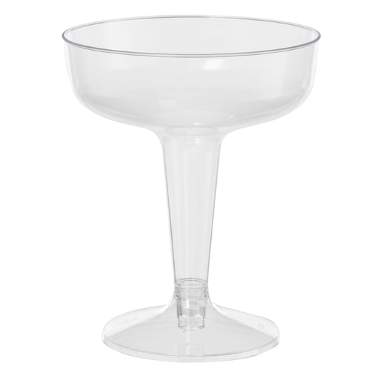 Case of 36 - Plastic cocktail glasses - 5 count