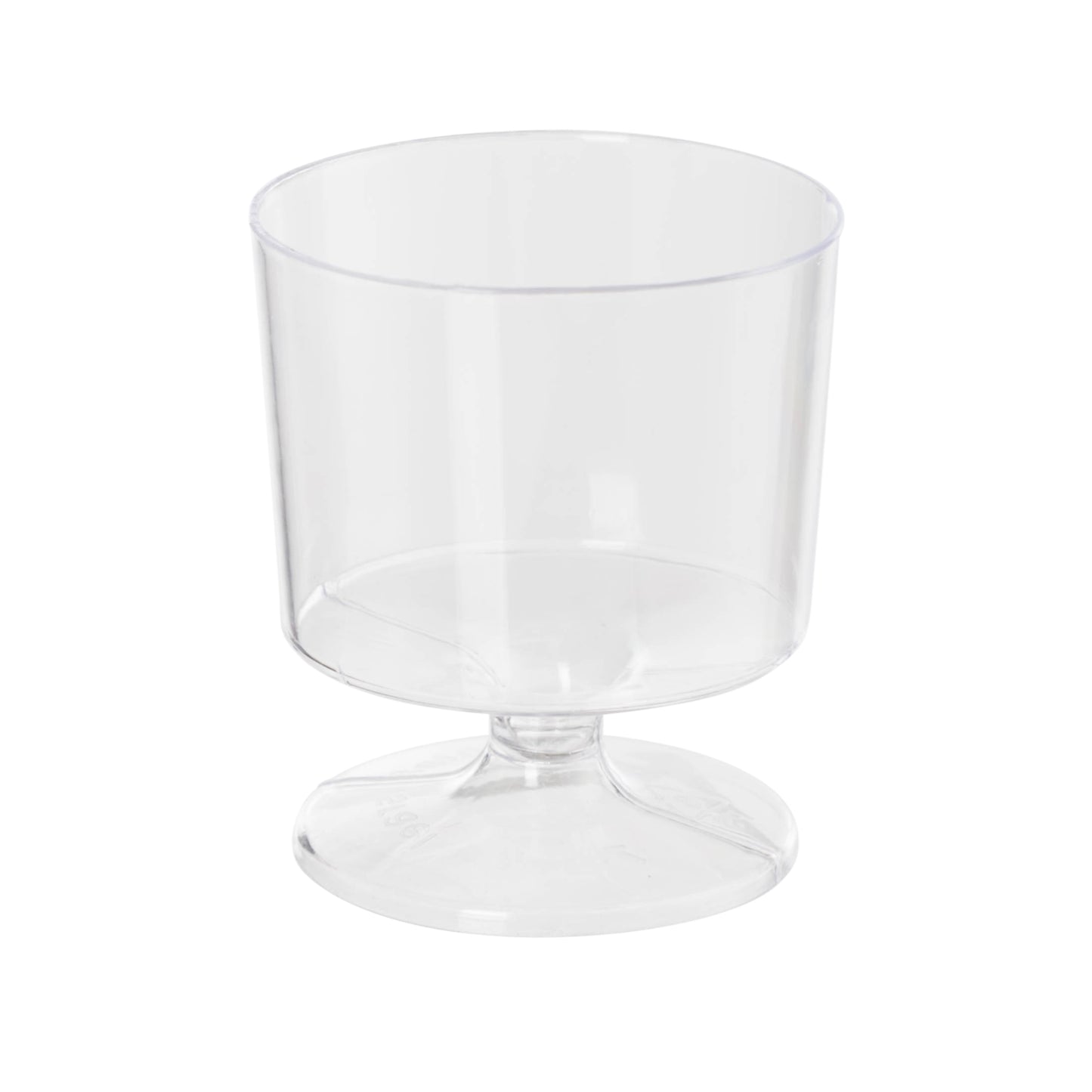 Case of 24 - 2 oz. Clear Stemmed Mousse Cup - 20 count