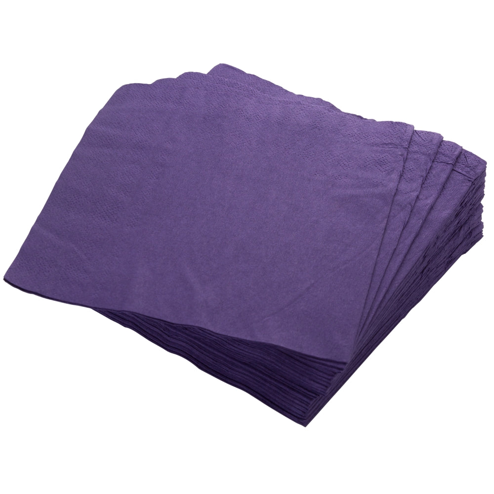 Case of 72 - 50 ct. 2-ply Luncheon Napkin - Purple