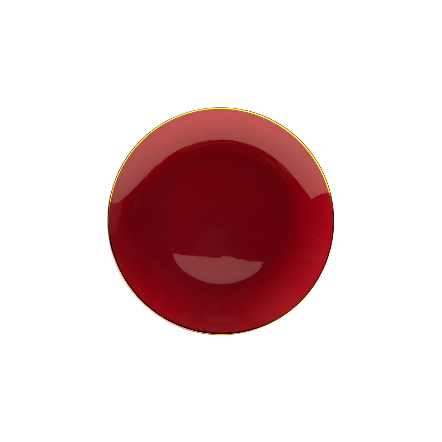 Case of 12 - 10" Classic Burgundy Design Plates (10)