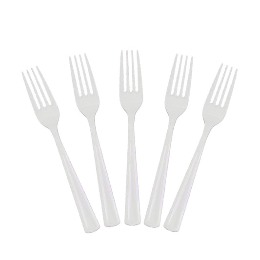 Heavy Duty Clear Plastic Forks - 50 Ct.