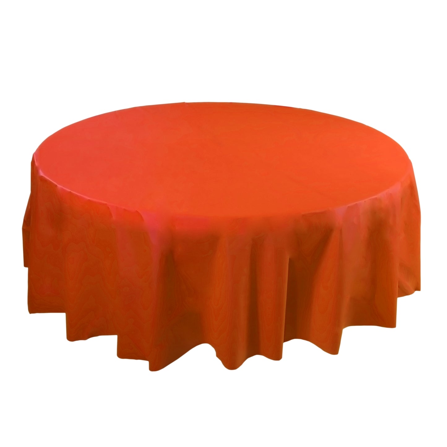 Premium Round Orange Table Cover