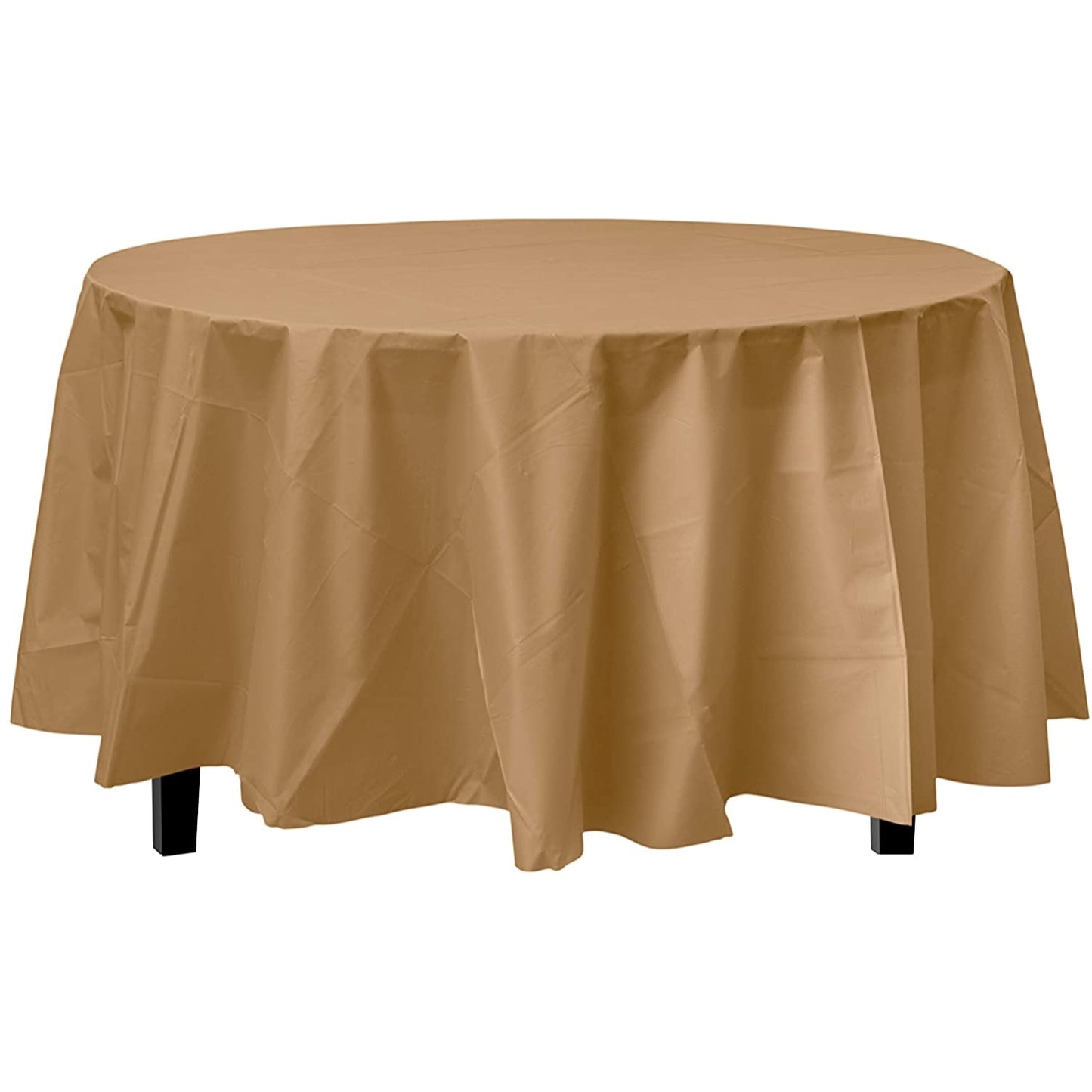 Premium Round Gold Table Cover