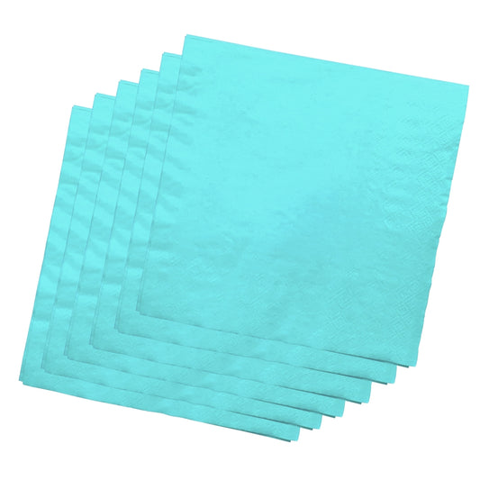 Light Blue Luncheon Napkins - 50 Ct.