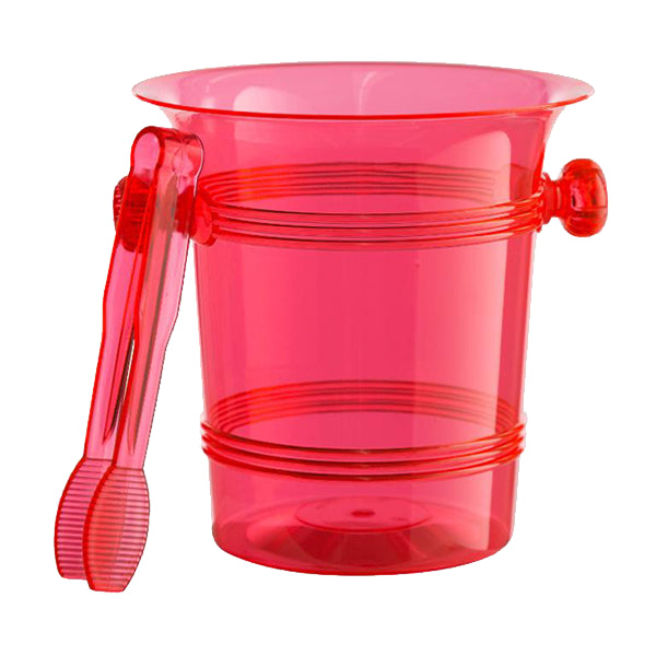 Case of 36 - 6" x 6" Ice Bucket - Red