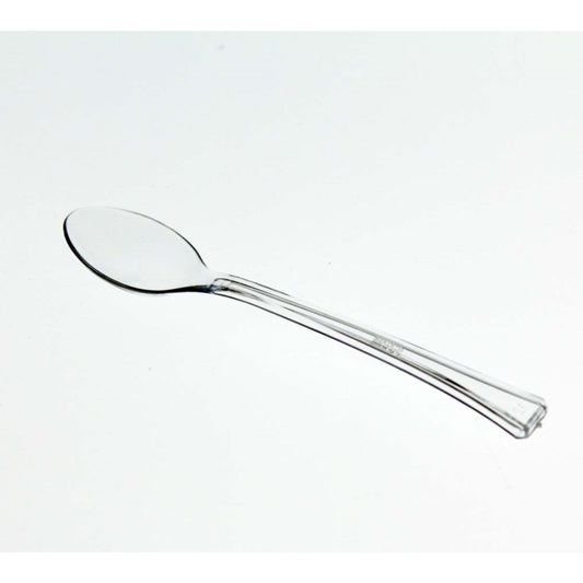 Clear Plastic Tasting Spoons - 48 Ct.